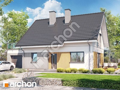 gotowy projekt Dom w zielistkach (GNTA) 