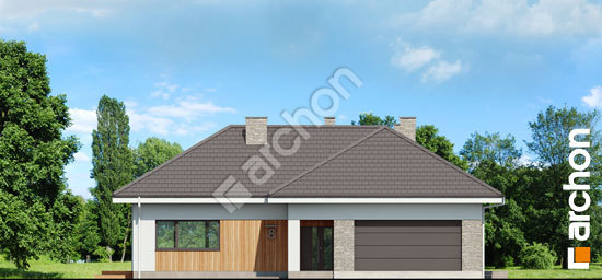Elewacja frontowa projekt dom w przebisniegach 22 g2 1e8019e388ac58a54c5d7f7fff1b72b2  264