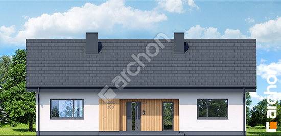 Elewacja frontowa projekt dom w lipiennikach 8 b17bad28c768787a0adee1075a143919  264