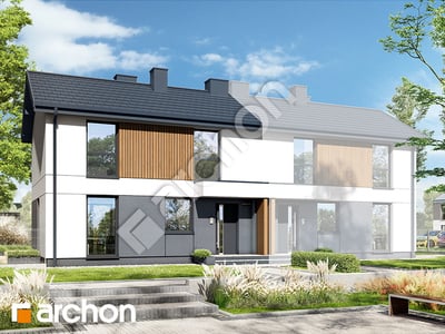 gotowy projekt Dom w everniach 4 (B) 