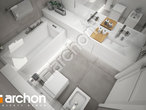 gotowy projekt Dom w żurawkach 7 (G2) Wizualizacja łazienki (wizualizacja 3 widok 4)