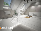 gotowy projekt Dom w żurawkach 7 (G2) Wizualizacja łazienki (wizualizacja 3 widok 1)