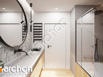 gotowy projekt Dom w manuce 2 Wizualizacja łazienki (wizualizacja 3 widok 4)
