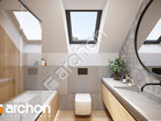 gotowy projekt Dom w manuce 2 Wizualizacja łazienki (wizualizacja 3 widok 2)