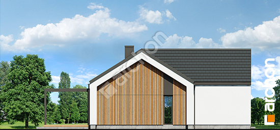 Elewacja boczna projekt dom w fantazjach 2 e 28060b92488090ec734efa931ede2f61  266