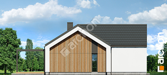 Elewacja boczna projekt dom w fantazjach 2 e ac88320941221257a91d8985c917688e  266