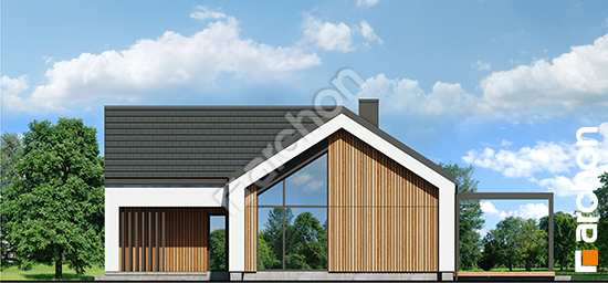 Elewacja boczna projekt dom w fantazjach 2 e ad2900327f44e8c34ec5846147ad3c51  265