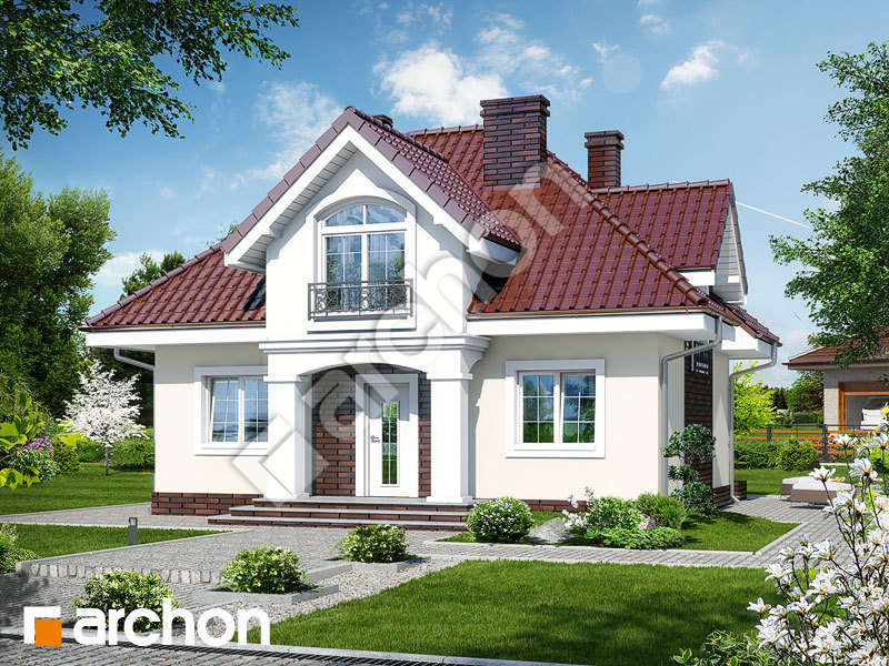 Projekt Domu Dom W Robiniach Archon