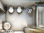 gotowy projekt Dom w kalateach 2 (P) Wizualizacja łazienki (wizualizacja 3 widok 4)