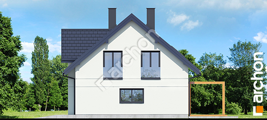 Elewacja boczna projekt dom w balsamowcach 20 g2a 887a7836a02a2d22046bae28aa939b7b  265