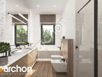 gotowy projekt Dom w cieszyniankach 8 (E) OZE Wizualizacja łazienki (wizualizacja 3 widok 2)
