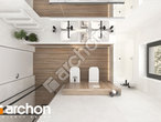 gotowy projekt Dom w cieszyniankach 8 (E) OZE Wizualizacja łazienki (wizualizacja 3 widok 4)