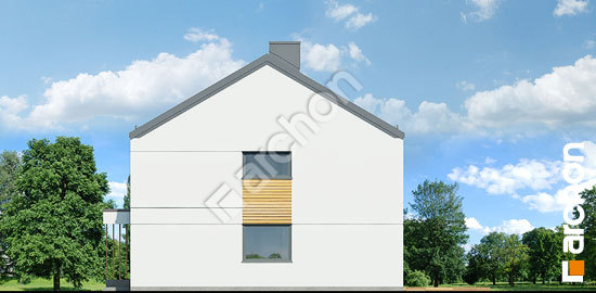 Elewacja boczna projekt dom w tunbergiach 3 r2 4dade748c9943d32d7bce3b741cf385b  265