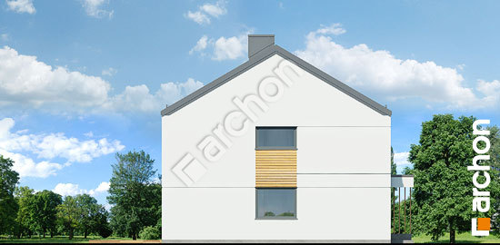 Elewacja boczna projekt dom w tunbergiach 3 r2 b44c453ead2efd4934e5395d3ce30e45  266