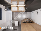 gotowy projekt Dom w everniach 3 Wizualizacja łazienki (wizualizacja 3 widok 4)