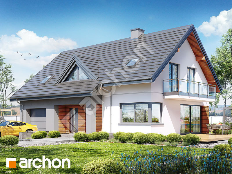 gotowy projekt Dom w idaredach 10 widok 2