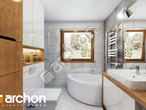 gotowy projekt Dom pod miłorzębem 7 (GR2) Wizualizacja łazienki (wizualizacja 3 widok 1)