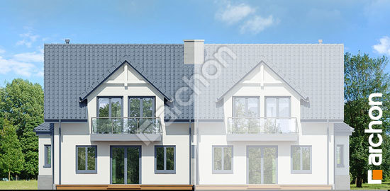 Elewacja ogrodowa projekt dom w klematisach 2 ver 3 badd2c0c8387a4035637f3bed8a85926  267