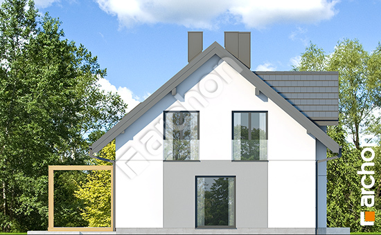 Elewacja boczna projekt dom w lucernie 21 8850738d5e70f0568e206d16fc55cac6  266