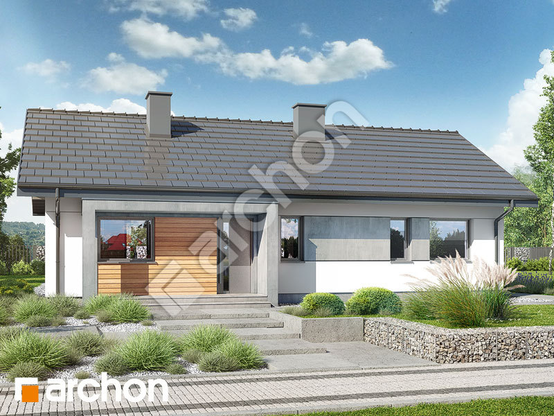 gotowy projekt Dom w kruszczykach 4 