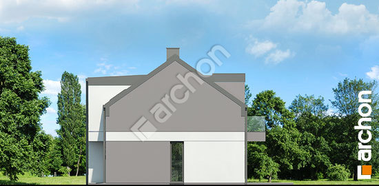 Elewacja boczna projekt dom w bylicach 2 b a4ce67941c22df3f423d14f73999dd1c  265