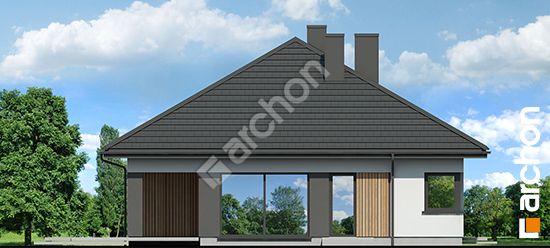 Elewacja boczna projekt dom w przebisniegach 29 680492b10943db205a33dcab8f4fbaea  266