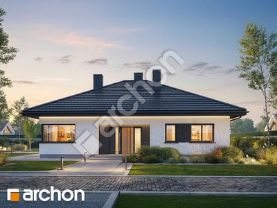 gotowy projekt Dom w przebiśniegach 29 