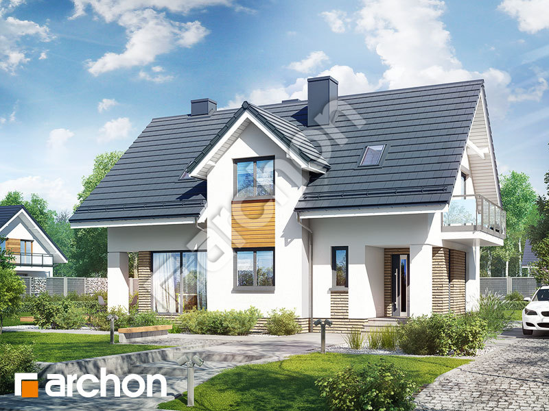 gotowy projekt Dom w cynobrówkach (P) 