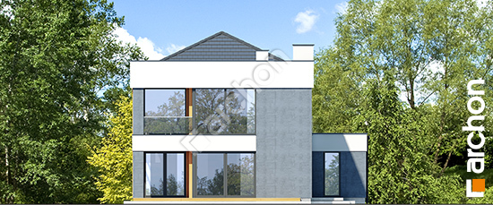 Elewacja ogrodowa projekt willa ofelia g2e 1c1210a4747064d562b53d987eef1a80  267