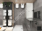 gotowy projekt Dom w naradkach 2 (G2) Wizualizacja łazienki (wizualizacja 3 widok 4)