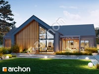 gotowy projekt Dom w bakopach 6 (G2E) widok 1