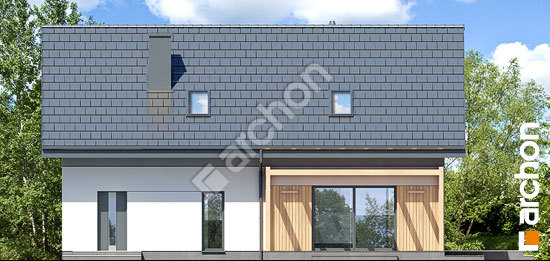 Elewacja ogrodowa projekt dom w wisteriach 7 aa0c3107df862009659451274f918128  267