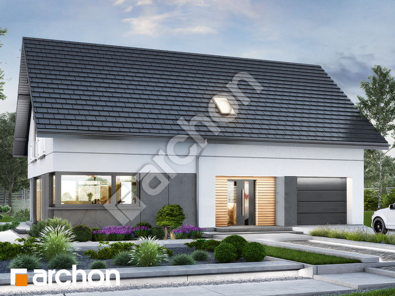 gotowy projekt Dom w alstromeriach (GE) widok 2