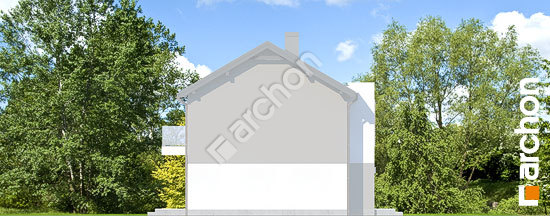 Elewacja boczna projekt dom w tawlinach r2b 03006e2b8d6ee0bf47bf6590c01b3bf7  265