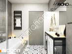 gotowy projekt Dom pod jarząbem 11 (N) Wizualizacja łazienki (wizualizacja 3 widok 2)