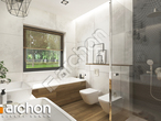 gotowy projekt Dom w modrzewnicy 9 (G2) Wizualizacja łazienki (wizualizacja 3 widok 1)