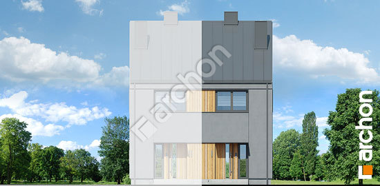 Elewacja frontowa projekt dom w reo b 5a9786bb968bbf722033b811b586d802  264