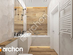 gotowy projekt Dom w cieszyniankach 10 Wizualizacja łazienki (wizualizacja 3 widok 3)