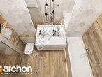 gotowy projekt Dom w cieszyniankach 10 Wizualizacja łazienki (wizualizacja 3 widok 4)