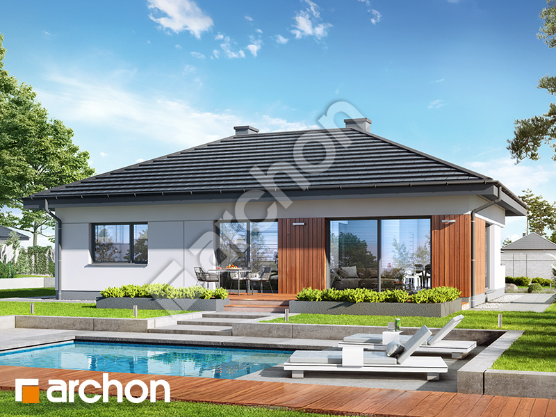 gotowy projekt Dom w lipiennikach 2 widok 2