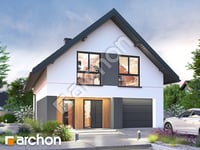 gotowy projekt Dom w malinówkach 53 (GE) OZE widok 1