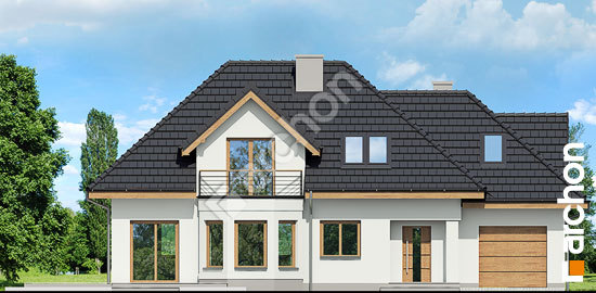 Elewacja frontowa projekt dom w awokado g ver 2 2a835f9fb00144f0db5316f1c1f78868  264