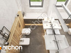 gotowy projekt Dom pod pomarańczą 3 Wizualizacja łazienki (wizualizacja 3 widok 4)
