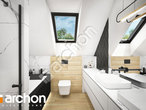 gotowy projekt Dom w malinówkach 11 (GAE) OZE Wizualizacja łazienki (wizualizacja 3 widok 1)