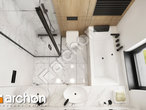 gotowy projekt Dom w marzankach 2 Wizualizacja łazienki (wizualizacja 3 widok 4)