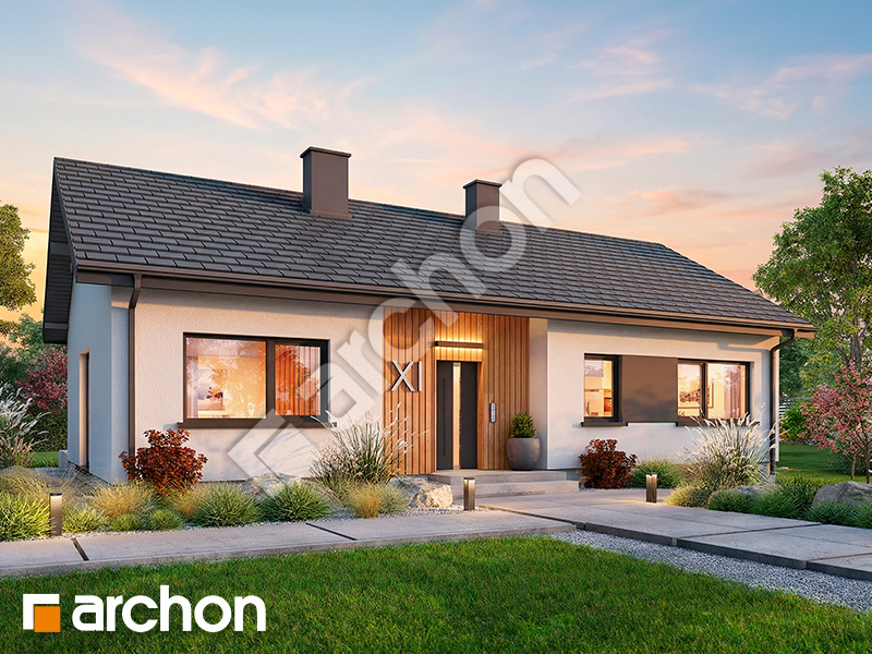 gotowy projekt Dom w kruszczykach 19 