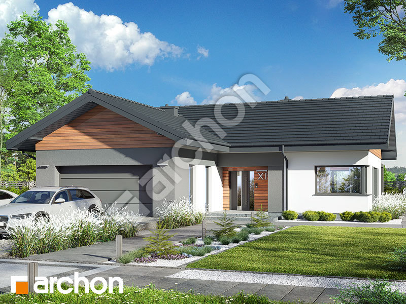 gotowy projekt Dom w żonkilach 3 (G2E) widok 1