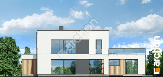 Elewacja boczna projekt dom w aromach 3 g2e 33059bc4fc3c0f692d27181af5206d47  265