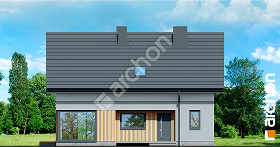 Elewacja frontowa projekt dom w wisteriach 15 a9c43244aef77ec2e5ebce12f6dbf2f2  264