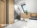 gotowy projekt Dom w amorfach 2 Wizualizacja łazienki (wizualizacja 3 widok 3)